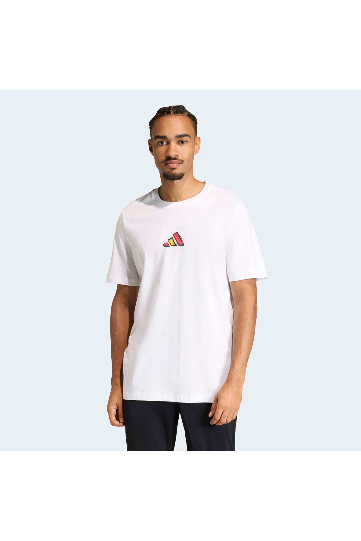 جام جهانی - تیشرت adidas آدیداس ورزشی مردانه تانگو جی تی اسپانیا KB9501 اورجینال - تصویر 2