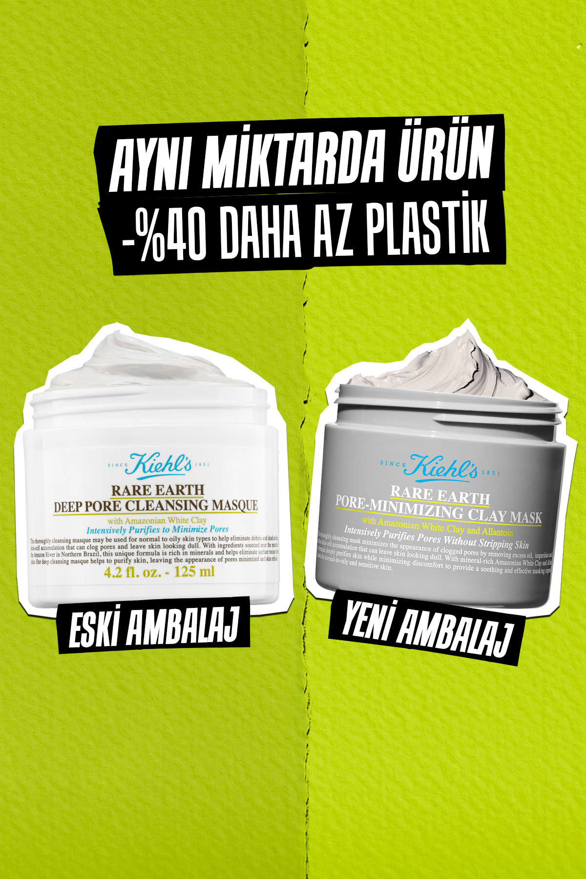 Rare Earth Gözenekleri Derinlemesine Arındıran ve Görünümünü Azaltan Kil Maskesi 125 ml — S6083900 — تصویر 3 از 8