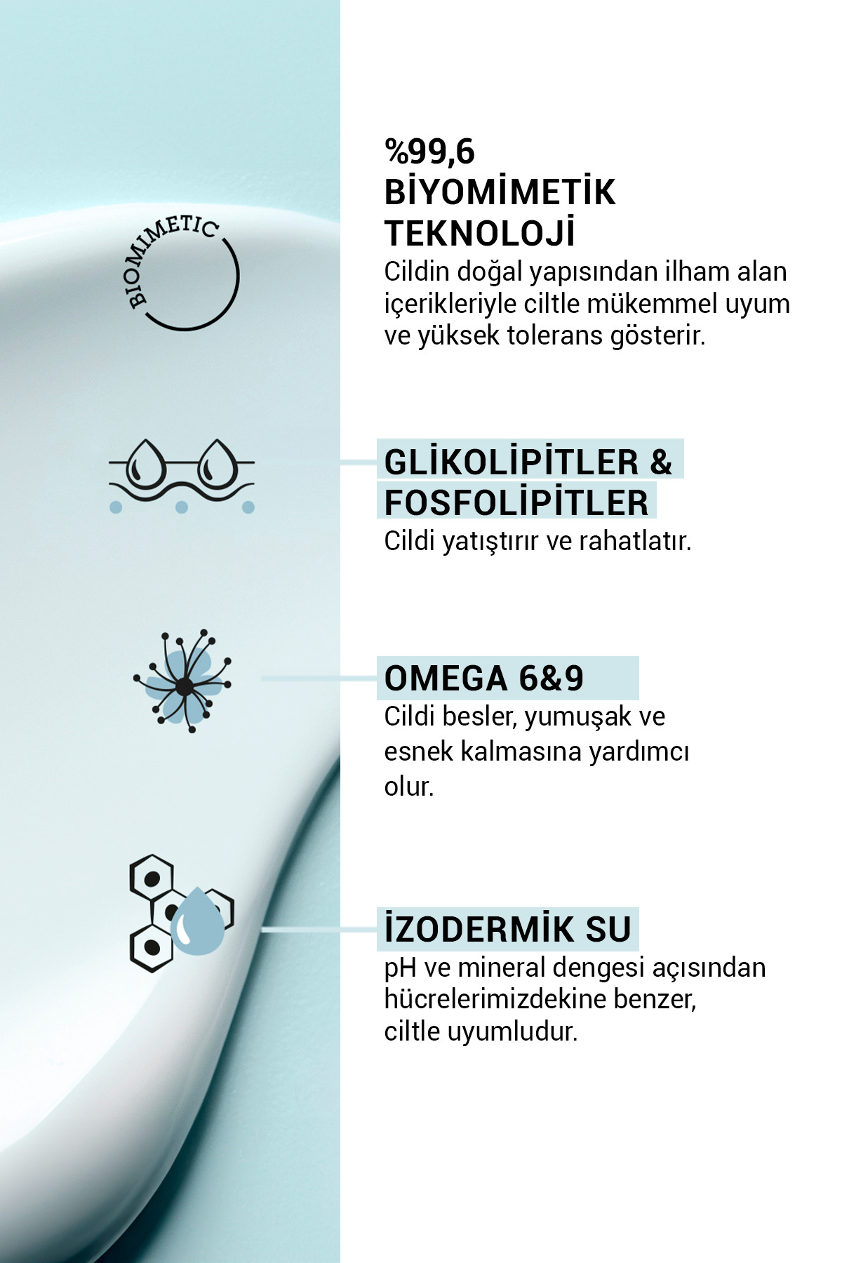 Cleansing Milk Gentle Ph Kuru ve Hassas Ciltler İçin Besleyici Nazik Yüz Temizleme Sütü 200 ml — DER-ETA-015 — تصویر 5 از 9