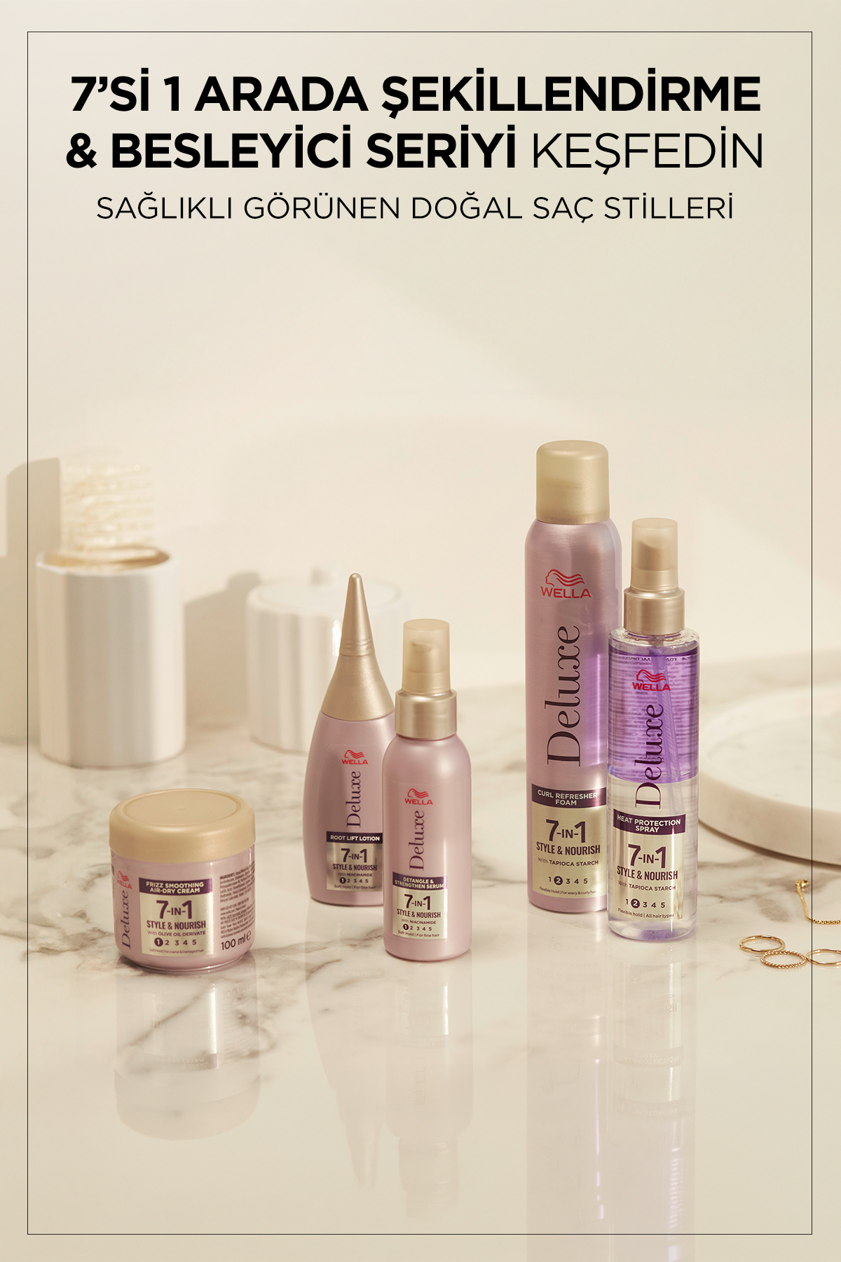Deluxe Elektriklenme Karşıtı Pürüzsüzleştirici Saç Kremi 150 ML — 4064666943220 — تصویر 6 از 6