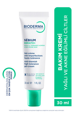 Bioderma Sebium Kerato+ Salisilik Asit İçeren Sivilce Akne Lekesi Siyah Nokta...