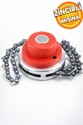 Badem10 Mur-cel Zincirli Tırpan Misanası Ot Biçme Misina Metal 12 cm