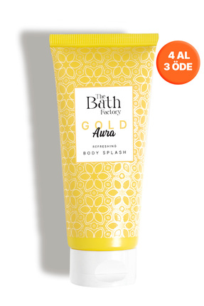 THE BATH FACTORY Gold Aura Vücut Losyonu 200 ml
