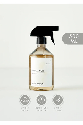 Bella Maison Vanilla Noir Oda Spreyi Siyah (500 ml)