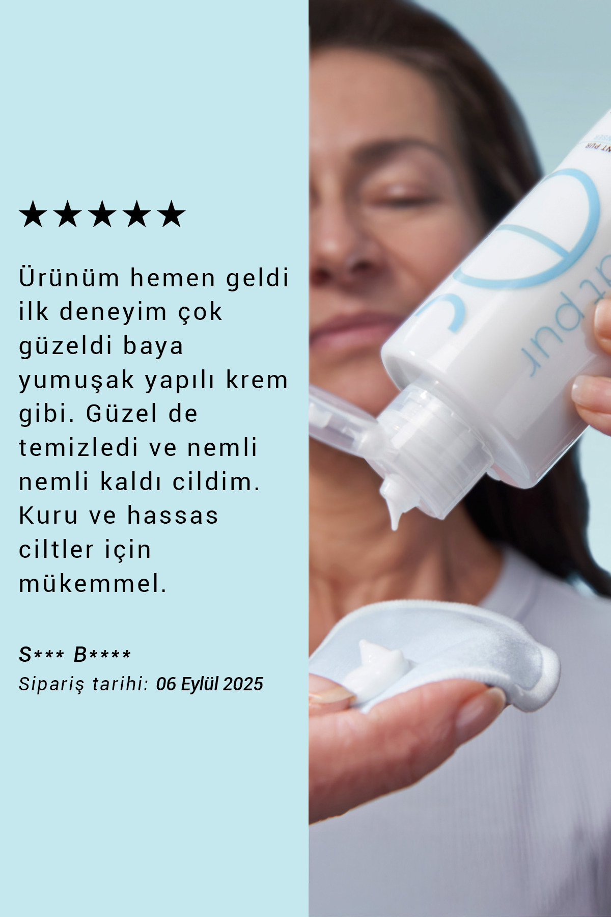 Cleansing Milk Gentle Ph Kuru ve Hassas Ciltler İçin Besleyici Nazik Yüz Temizleme Sütü 200 ml — DER-ETA-015 — تصویر 4 از 9