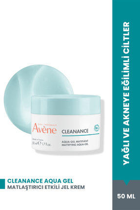 Avene Cleanance Aqua Gel Matlaştırıcı ve Gözenek Sıkılaştırıcı Nemlendirici J...