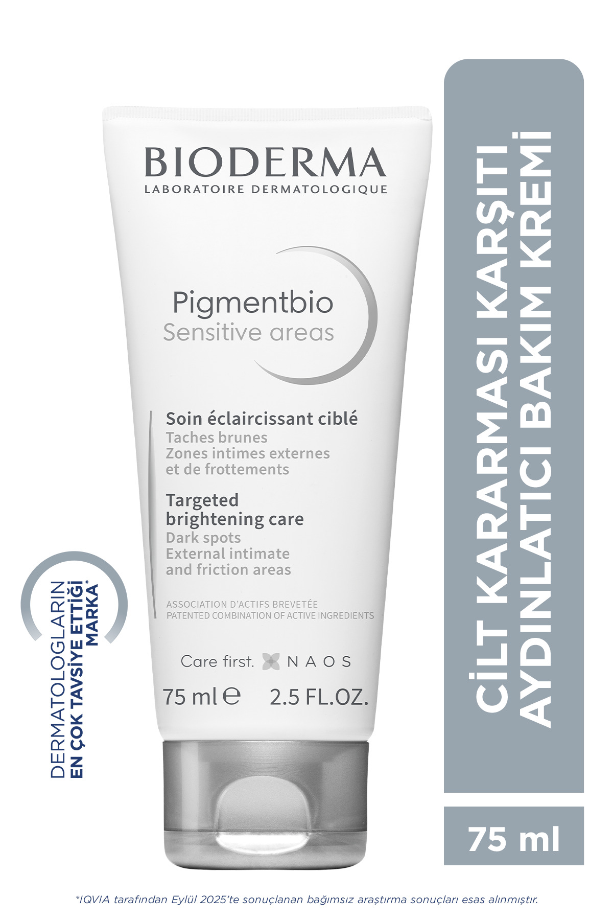 Bioderma Pigmentbio Sensitive Areas Leke ve Kararma Karşıtı Aydınlatıcı Krem Hassas, Genital Bölgeler 75 ML - Fiyatı, Yorumları