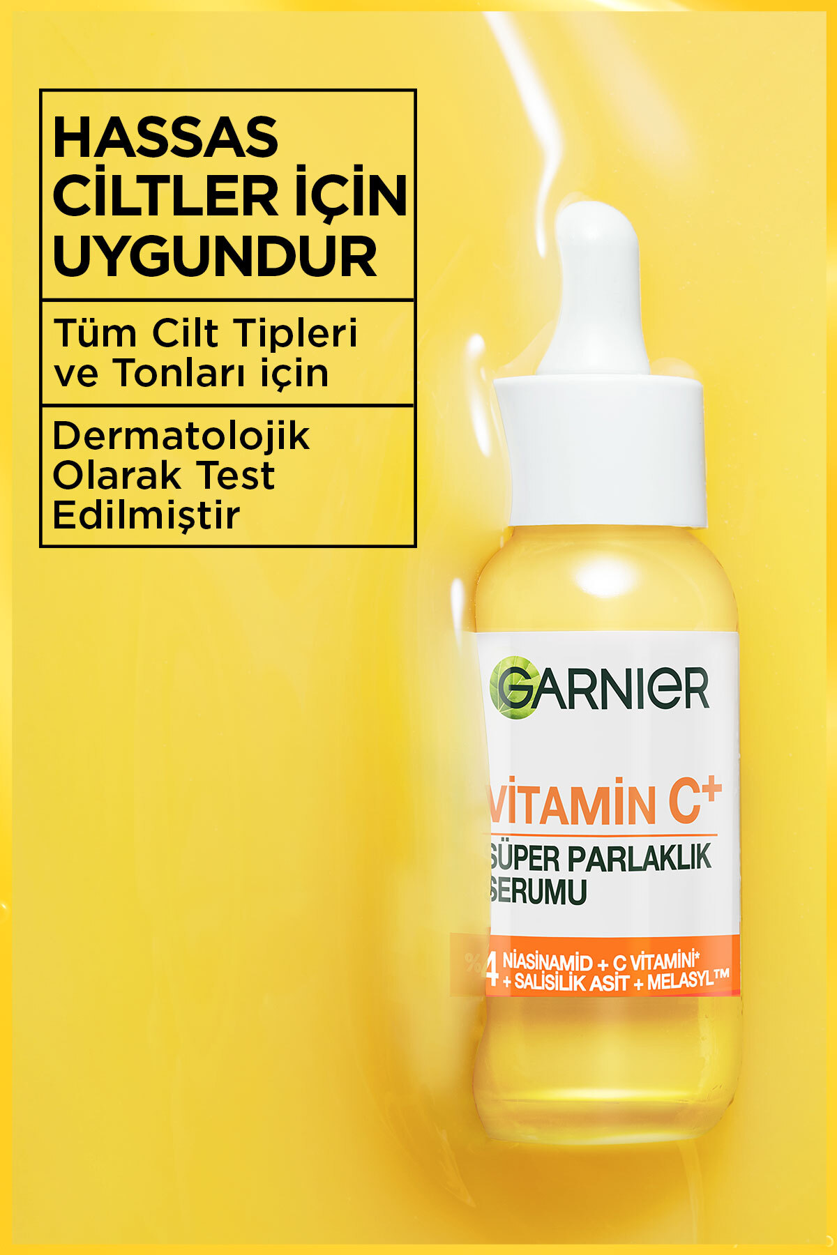Vitamin C+ Süper Parlaklık Yüz Serumu 30 ML Niasinamid, Salisilik Asit, Melasyl Aydınlatıcı Serum — 3600542433341 — تصویر 4 از 9