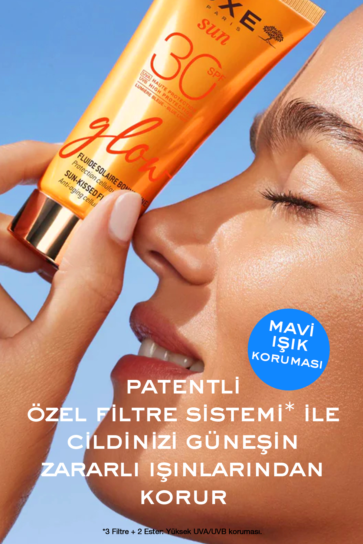 Işıltılı Güneş Koruyucu Yüz Kremi SPF 30 40 ML — 3264680045257 — تصویر 2 از 9