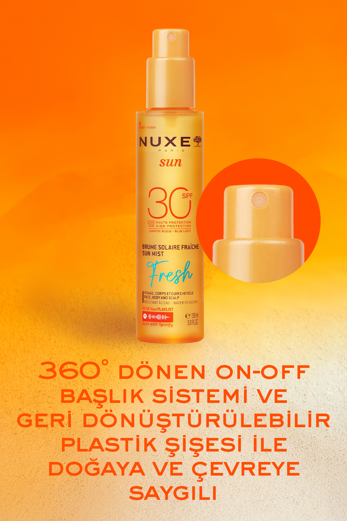 Koruyucu ve Ferahlatıcı Güneş Mist SPF 30 150 ML — 3264680045288 — تصویر 10 از 10