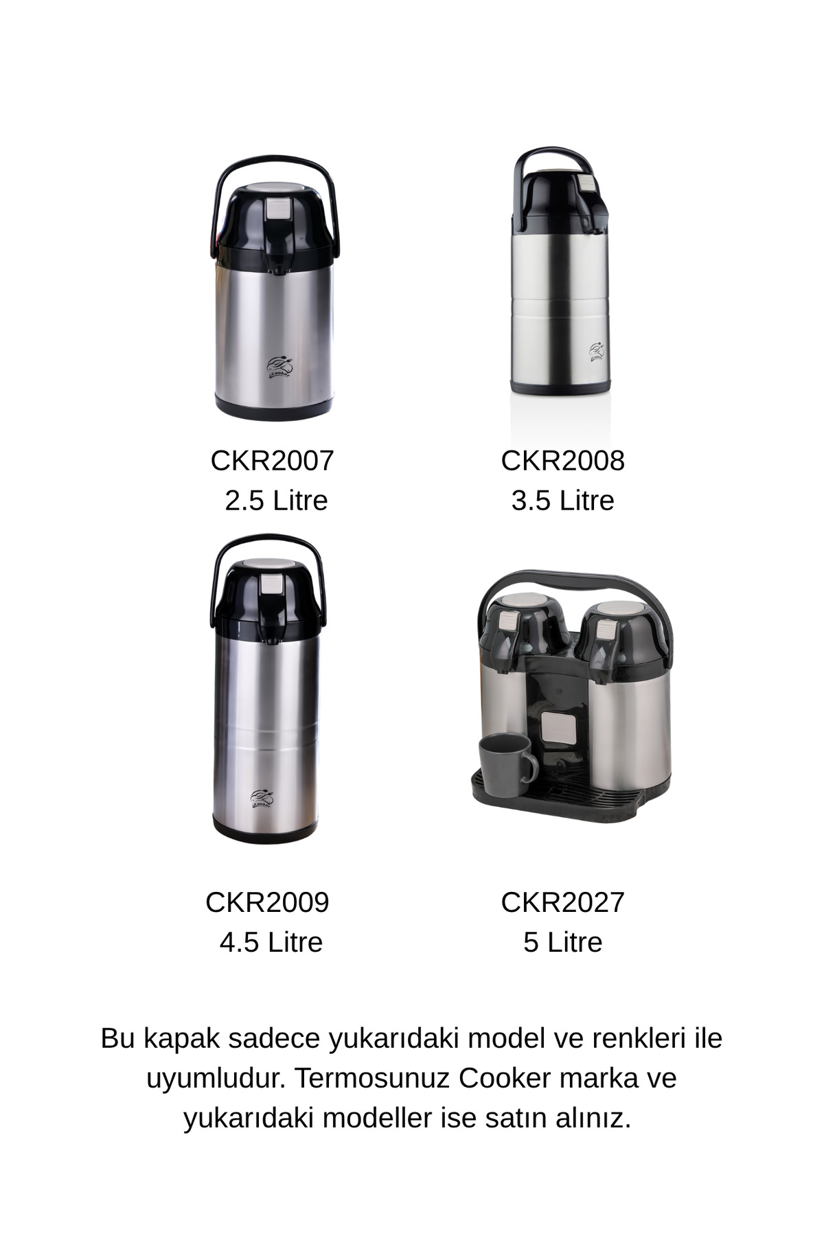 کاور یدکی فلاسک Cooker سری L اورجینال - تصویر 2