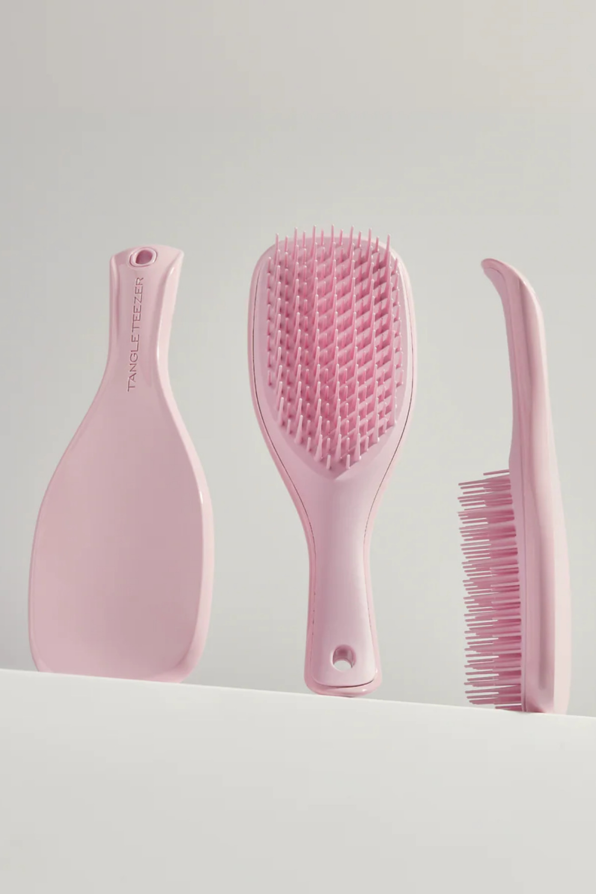 The Ultimate Detangler Millennial Pink Eletriklenme Önleyici Mini Boy Tarak(Düz - Kıvırcık Saçlar) — بژ TT/WET/MINI/MILPINK — تصویر 5 از 6