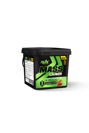 Run Nutrition Gainer - 5 Kg - Çilek Aromalı - 50 Servis