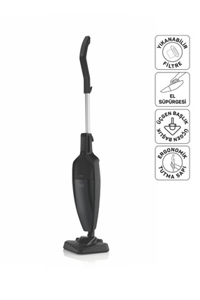 Arzum FL492 Felix Polvo Pro Dikey Elektrikli Süpürge 800W, Yıkanabilir Filtre...