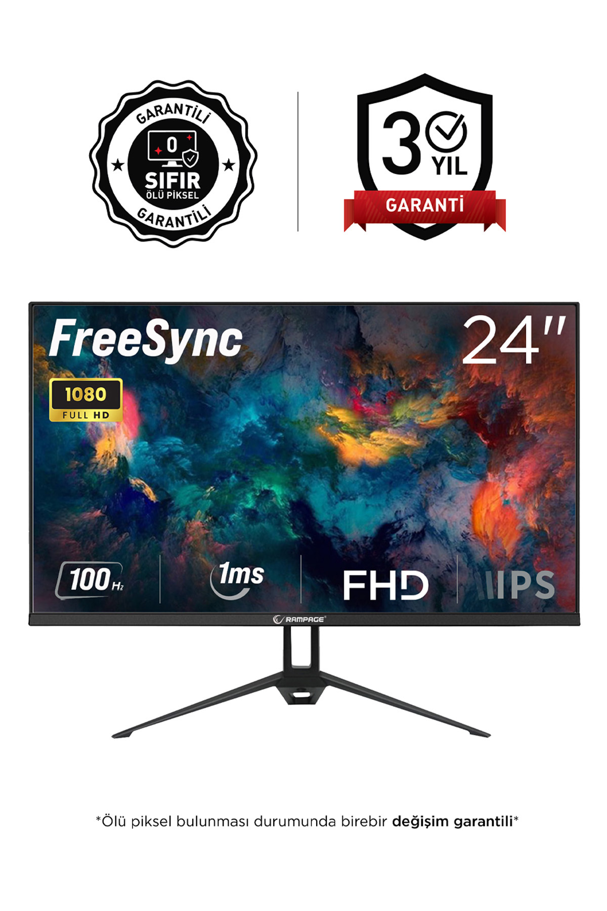 24 inç Rampage Oyuncu Monitör Modelleri, Fiyatları - Trendyol