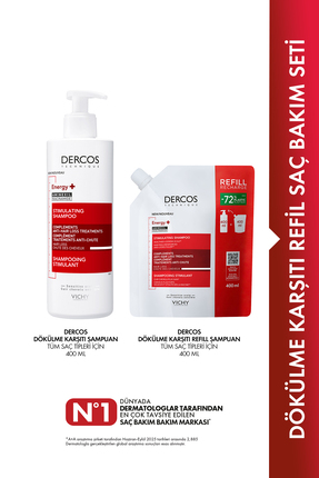 Vichy Dökülme Karşıtı Refill Saç Bakım Seti