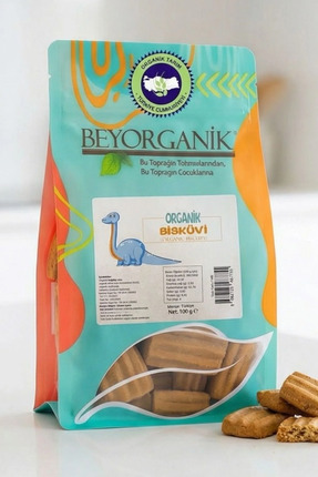 BEYORGANİK Organik Bisküvi 100gr (PESTİSİT ANALİZLİ)