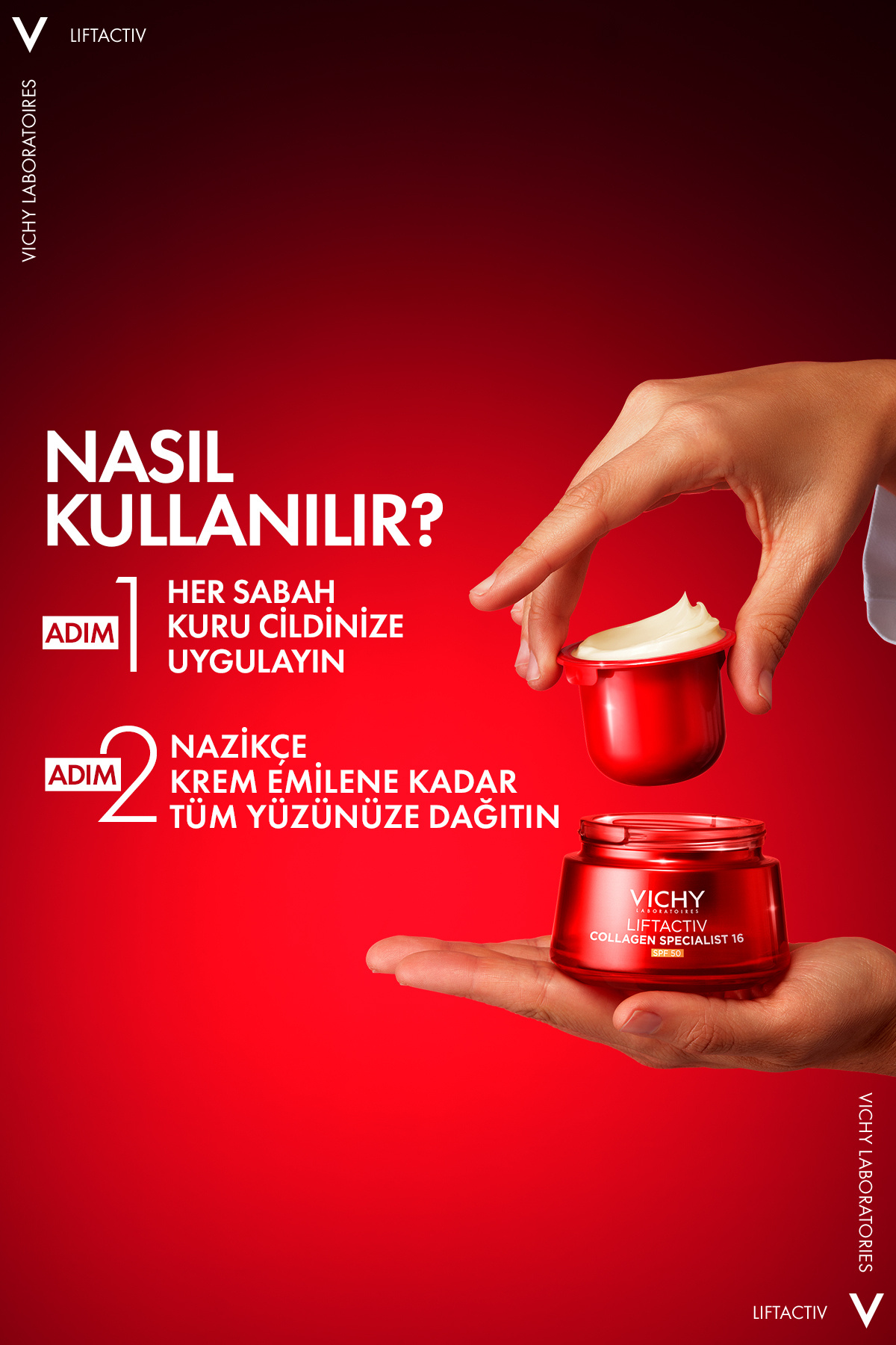 کرم روز ضد چروک لیفت اکتیو کلاژن اسپشیال ۱۶ با SPF50، ۵۰ میلی لیتر — VIC553 — تصویر 6 از 8
