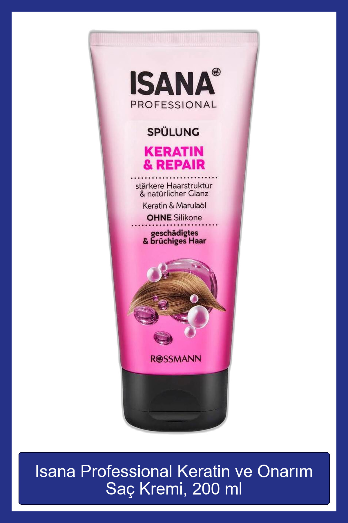 Isana Professional Professional Keratin ve Onarım Saç Kremi, 200 ml — SR21110042