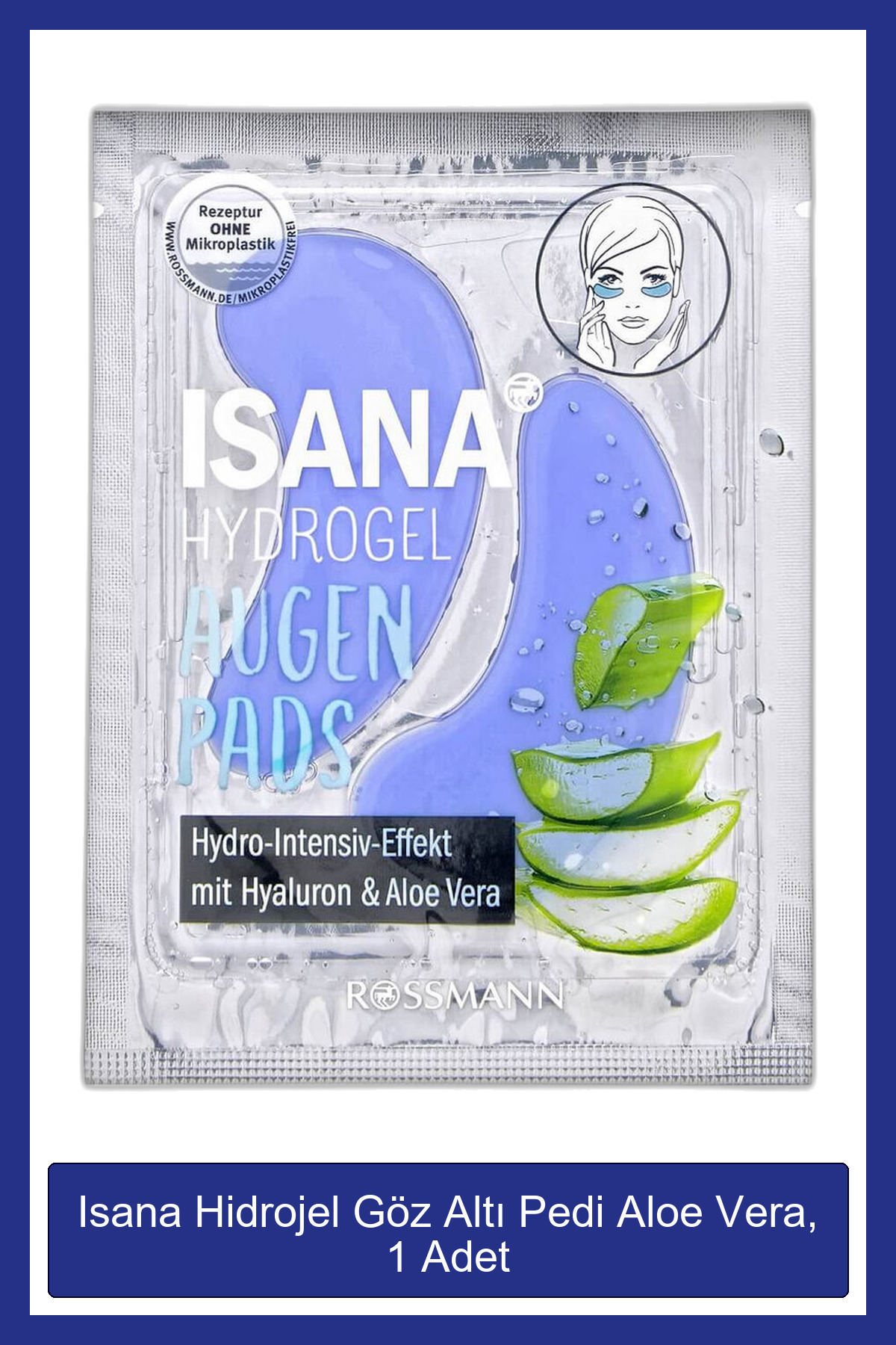 Hidrojel Göz Altı Pedi Aloe Vera, 1 Adet — SR20110254 — تصویر 1 از 2