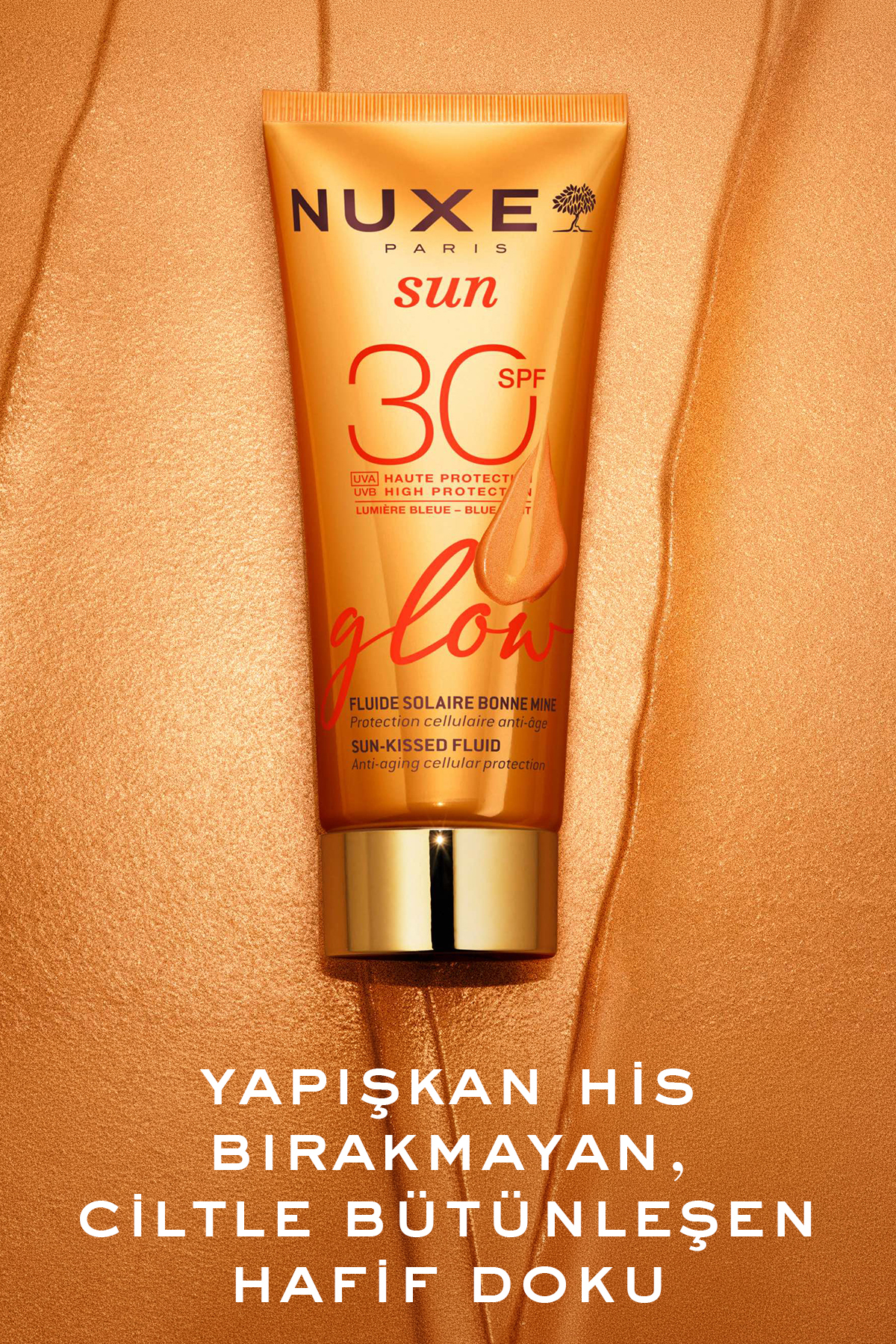 Işıltılı Güneş Koruyucu Yüz Kremi SPF 30 40 ML — 3264680045257 — تصویر 4 از 9