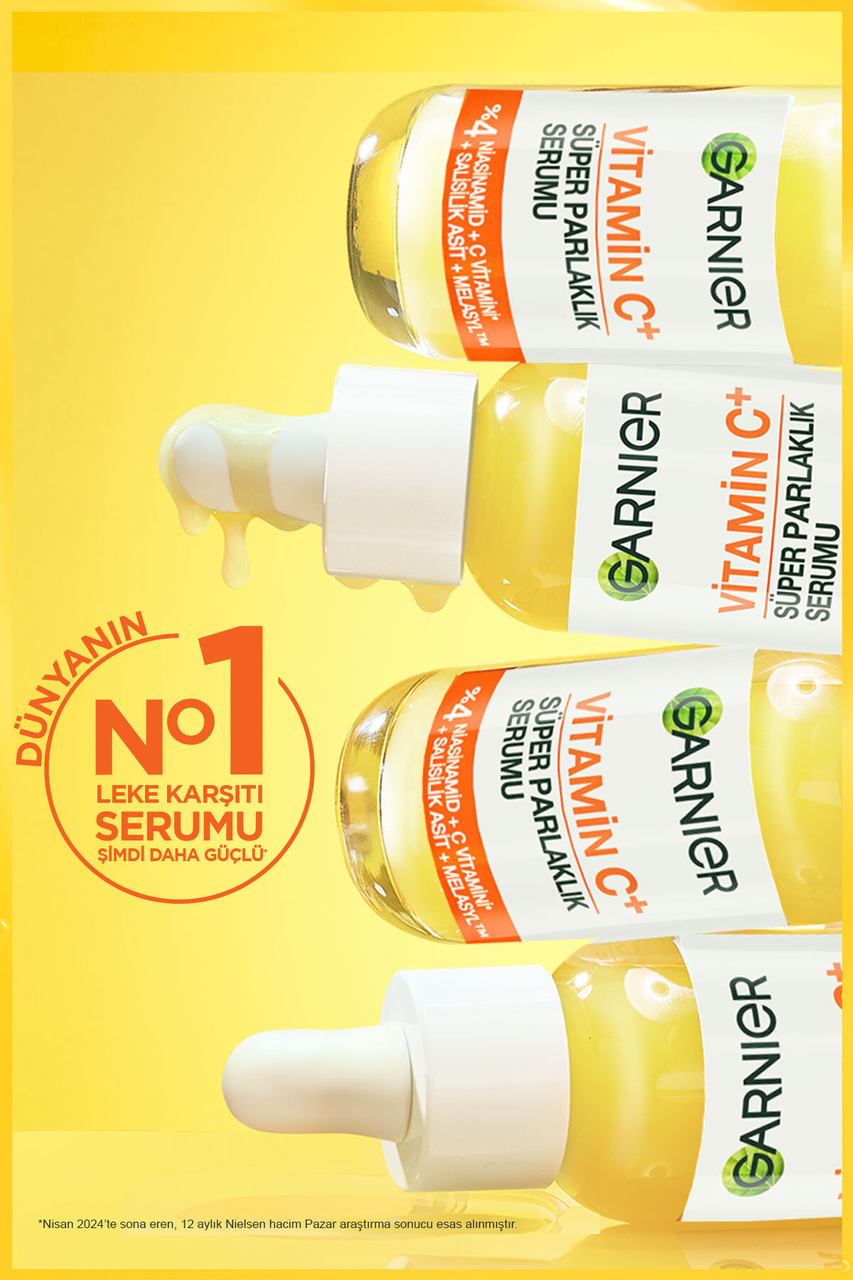 Vitamin C+ Süper Parlaklık Yüz Serumu 30 ML Niasinamid, Salisilik Asit, Melasyl Aydınlatıcı Serum — 3600542433341 — تصویر 8 از 9