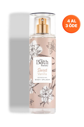 THE BATH FACTORY Sweet Vanilla Vücut Spreyi 200 ml