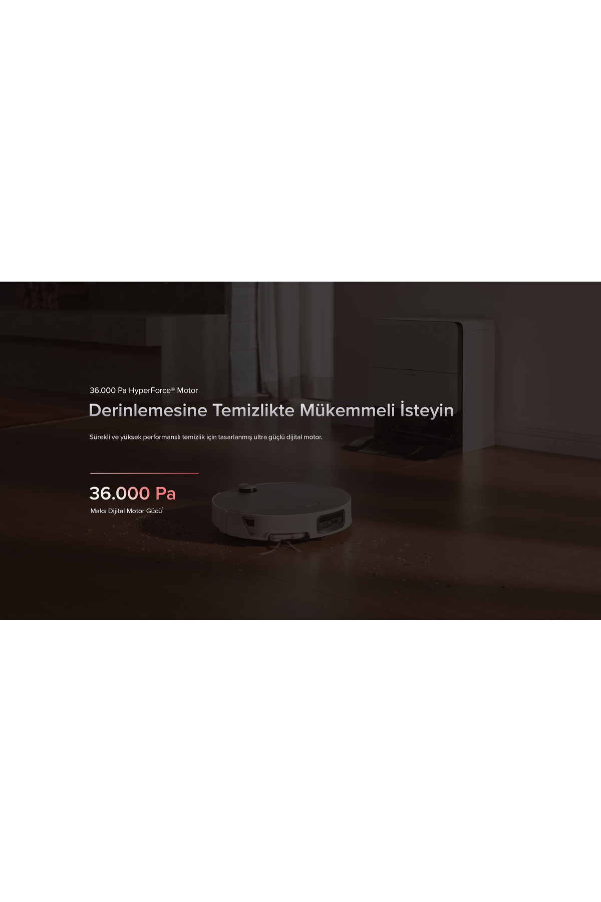 Saros 20 Akıllı Robot Süpürge 36.000 Pa 7