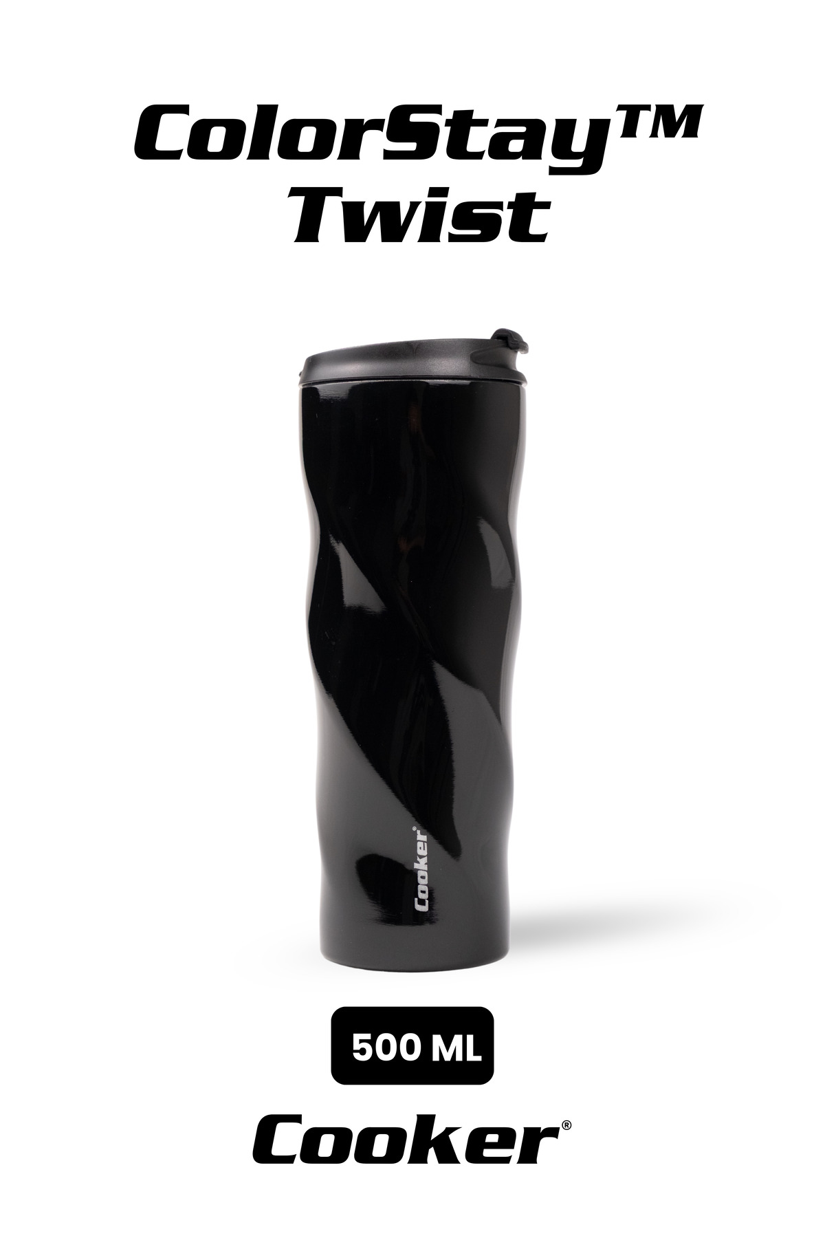 ColorStay Twist 500ml Stainless Steel Cup Thermos CKR2051
