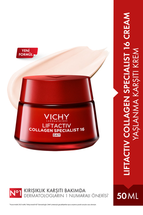 Vichy Liftactiv Collagen Specialist Yaşlanma Karşıtı Bakım Kremi 50 ml
