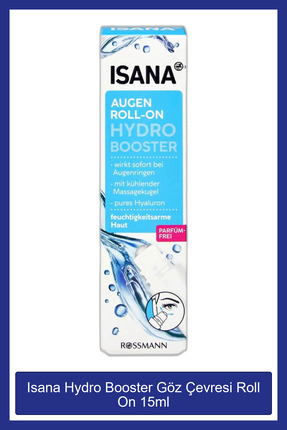 ISANA Hydro Booster Göz Çevresi Roll On 15ml