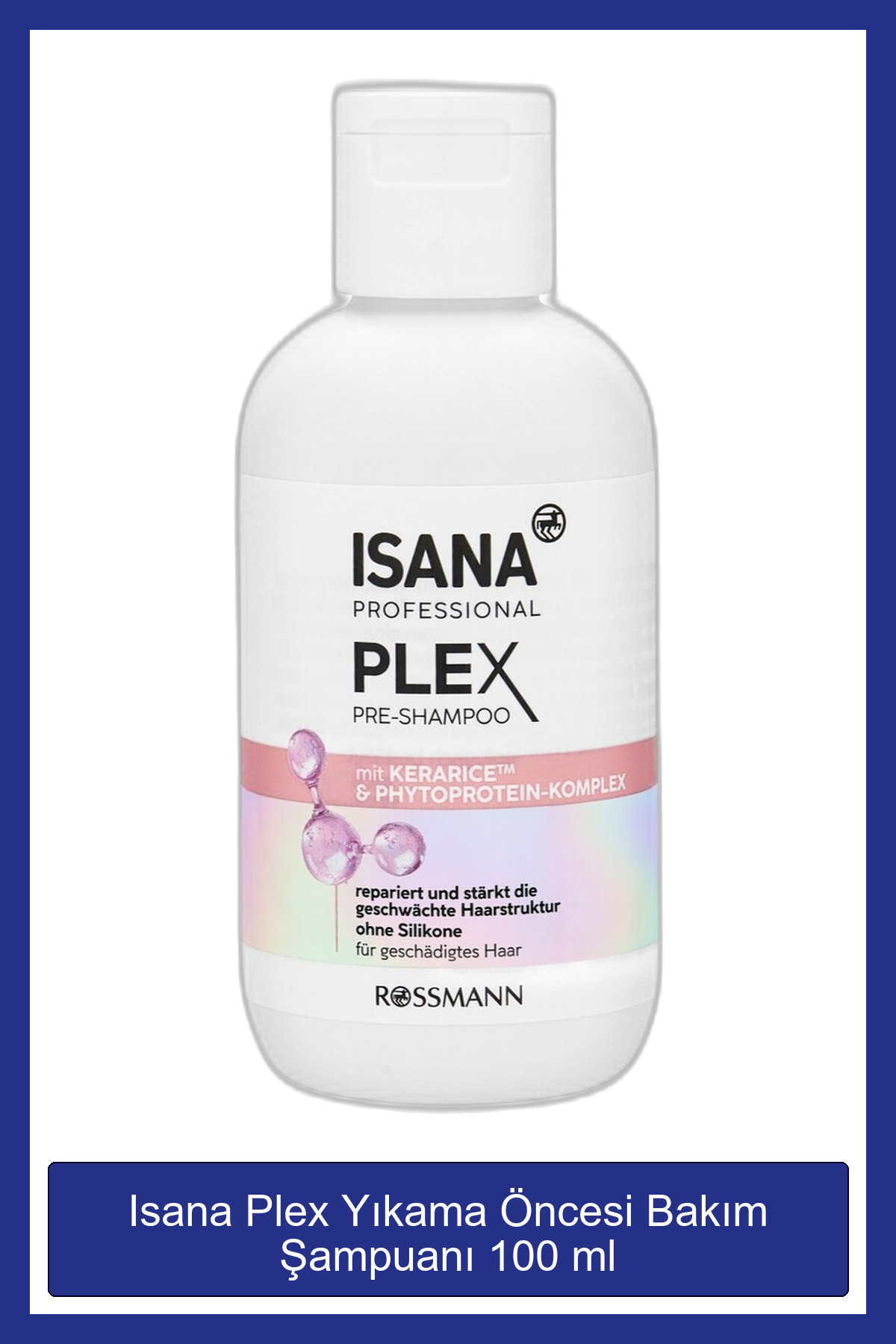 Isana Professional Plex Yıkama Öncesi Bakım Şampuanı 100 ml