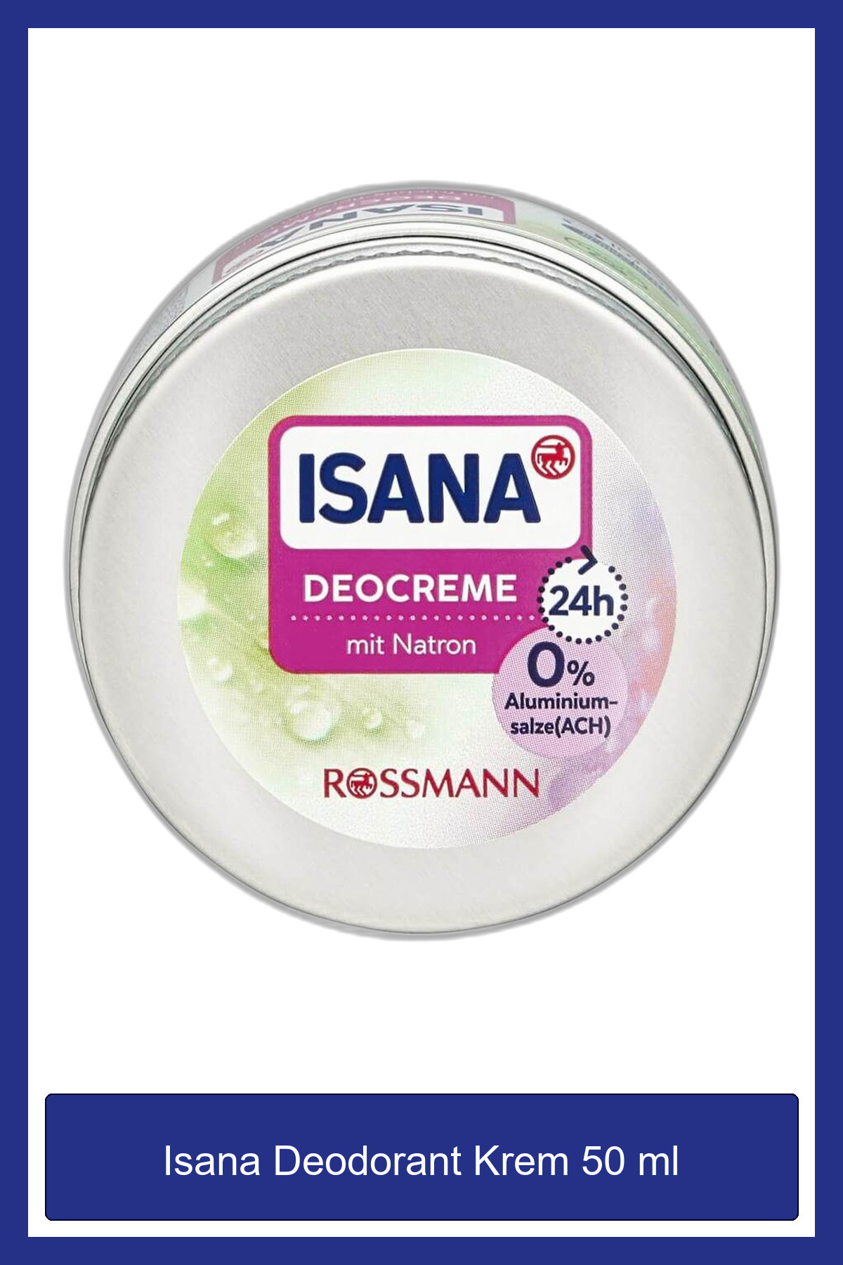 ISANA DEODORANT KREM 50ML SODYUM KARBONATLI - Fiyatı, Yorumları
