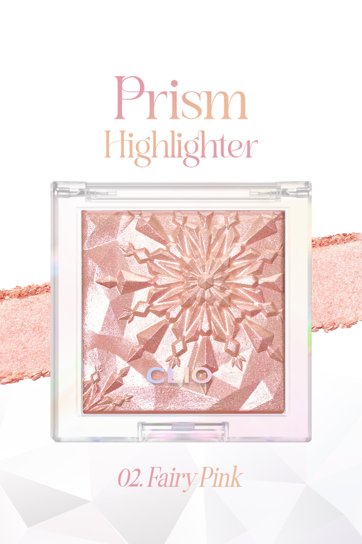 هایلایتر Prism شماره 02 Fairy Pink، هایلایتری که با ذرات ریز مروارید، درخشندگی شدیدی ایجاد می‌کند — صورتی 111160