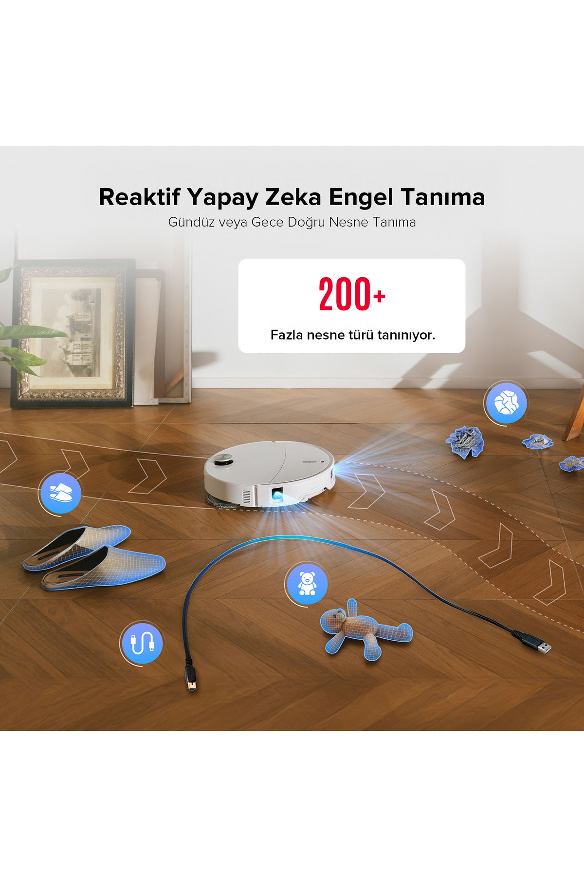 Qrevo Curv 2 Pro Akıllı Robot Süpürge 9