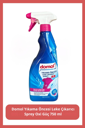 Domol Yıkama Öncesi Leke Çıkarıcı Sprey Oxi Güç 750 ml
