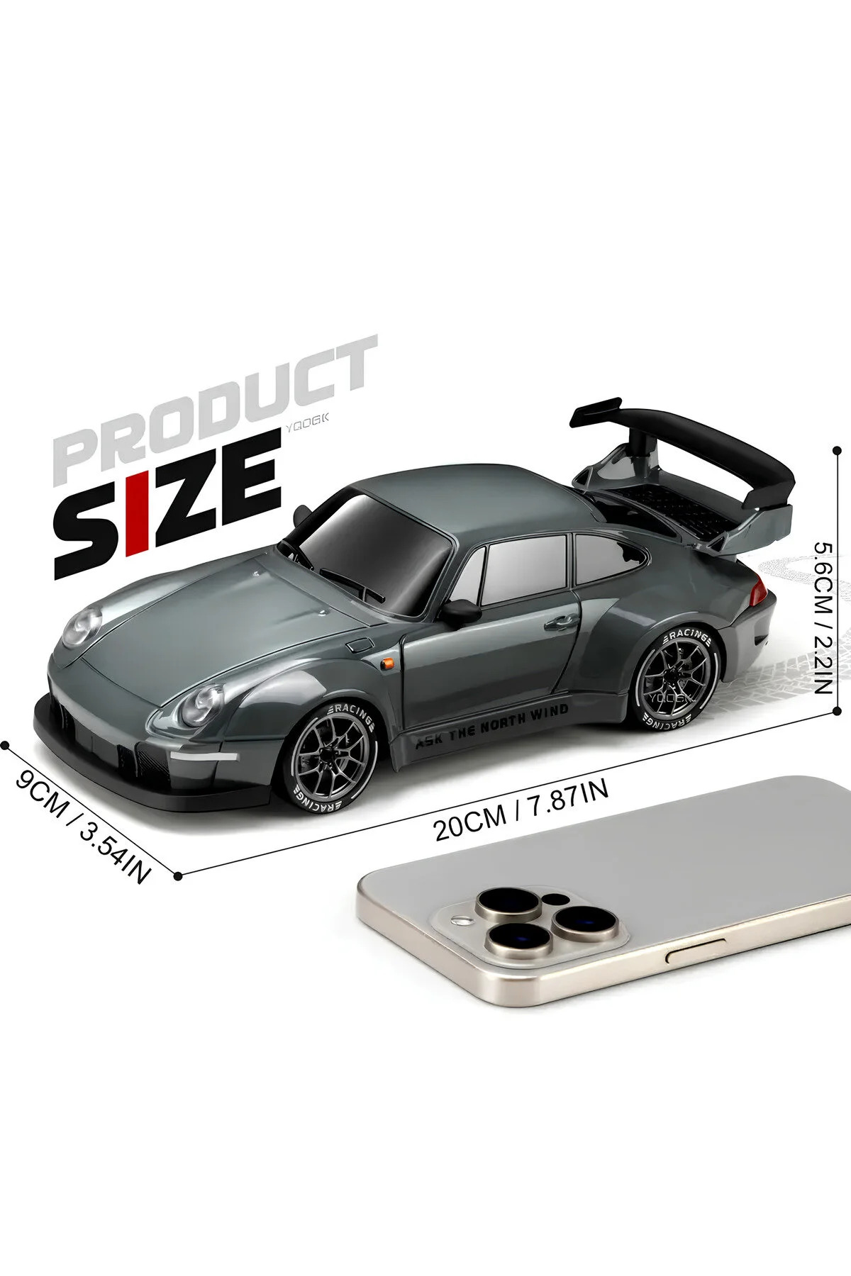 Genel Markalar Porsche 1:24 Drift 4X4 Şarjlı RC Uzaktan Kumandalı