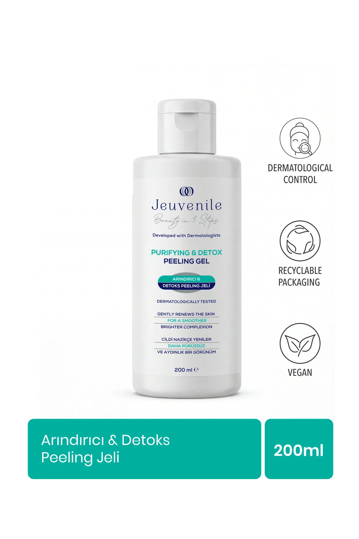Jeuvenile Mineral İçerikli Peeling Jel - Arındırıcı ve Yenileyici
