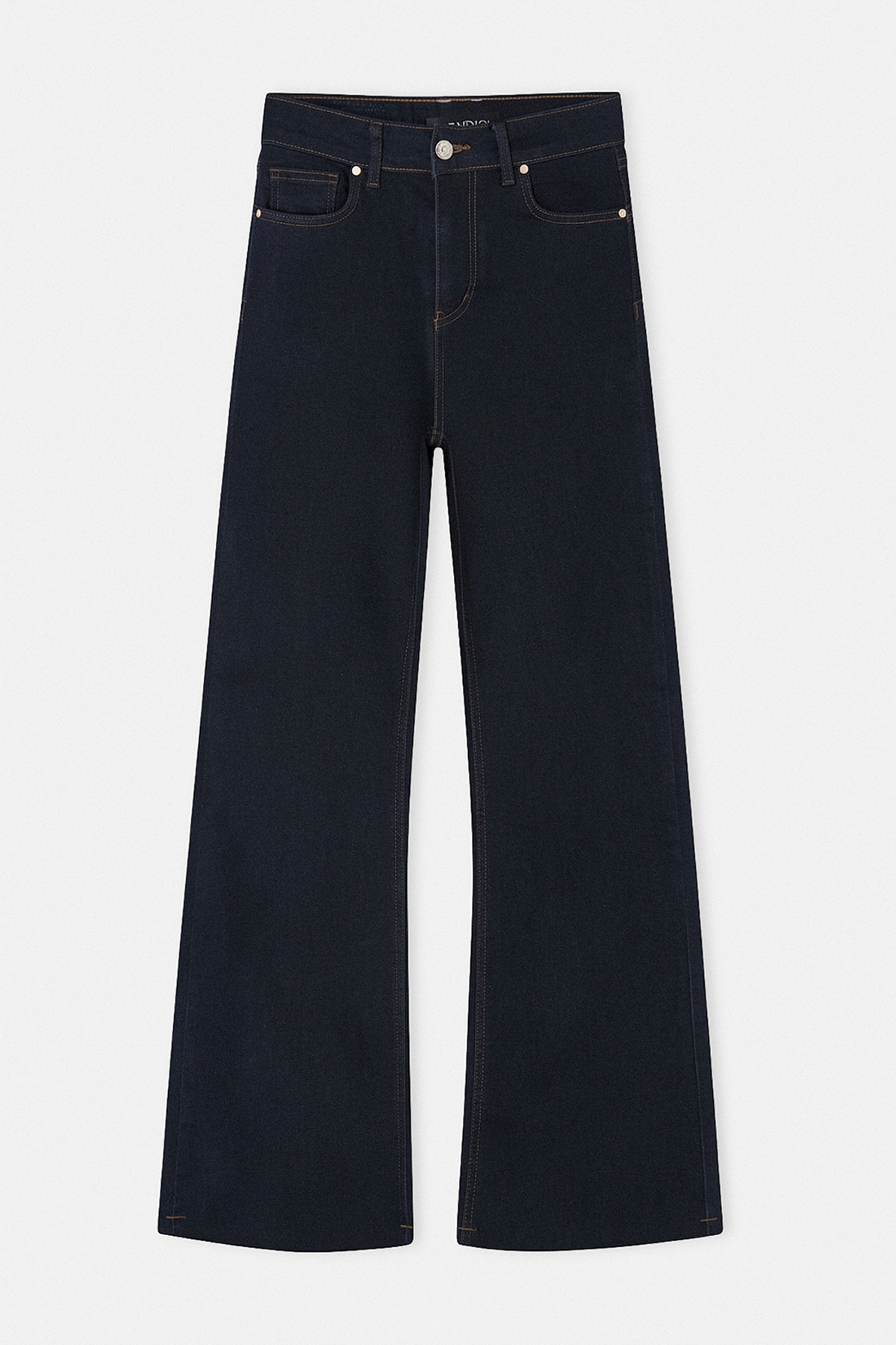 Drop by Trendyolmilla Lacivert Esnek Kumaş Flare İspanyol Paça Jeans TDRSS26PL00040