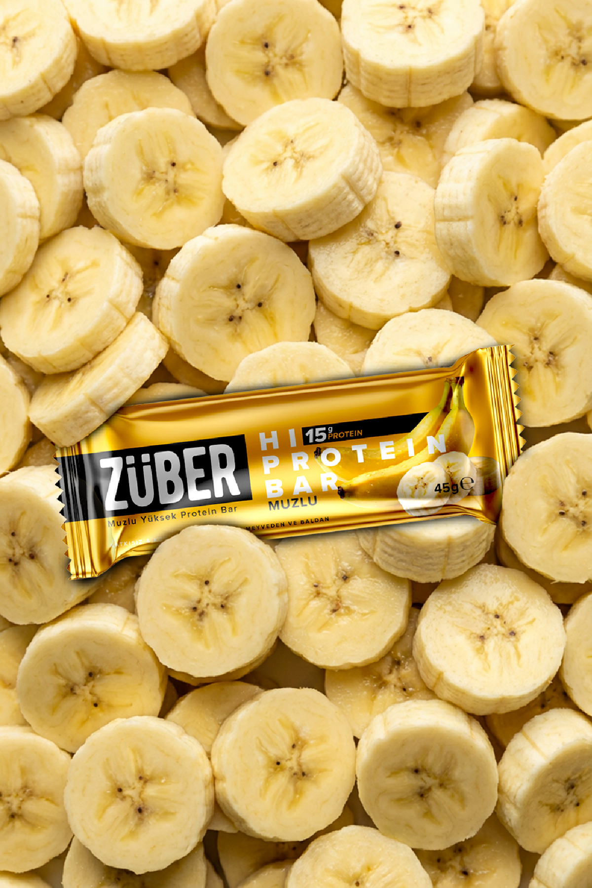 Hi Protein Muzlu Yüksek Protein Bar 45g x 6 Adet (15g Protein) 2