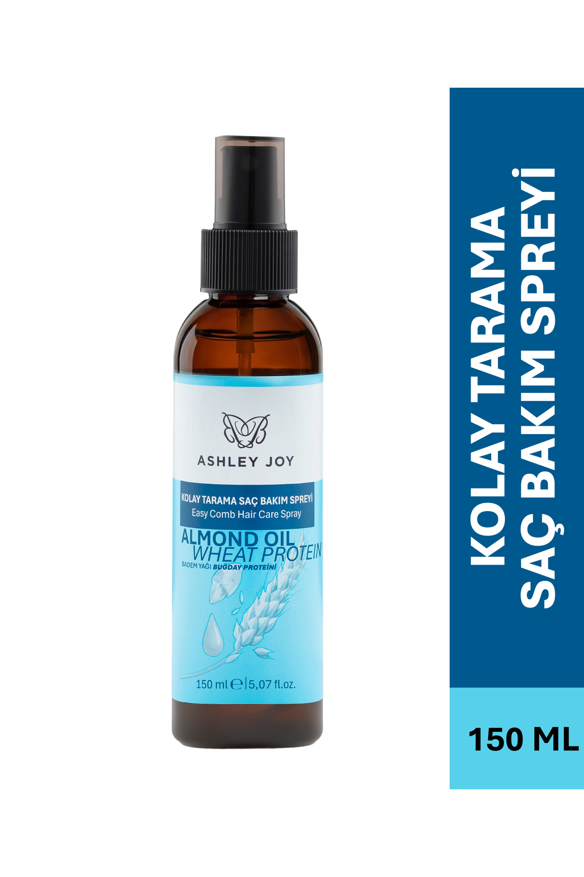 Ashley Joy Kolay Tarama Çift Fazlı Saç Bakım Spreyi 150 ml - Fiyatı, Yorumları