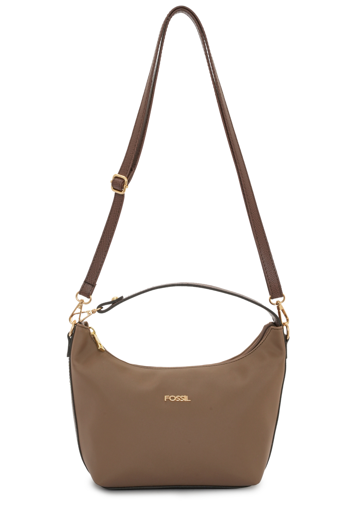Dark Mink Women's Hand Shoulder and Crossbody Bag 05FO26Y5113