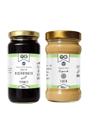 OG natural Organik Keçiboynuzu Pekmezi Ve Organik Tahin