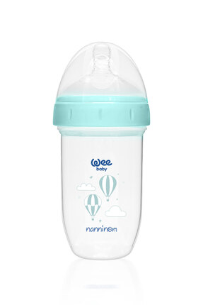 Wee Baby Nanninom Antikolik Geniş Ağızlı Biberon 250 ml 0-6 Ay