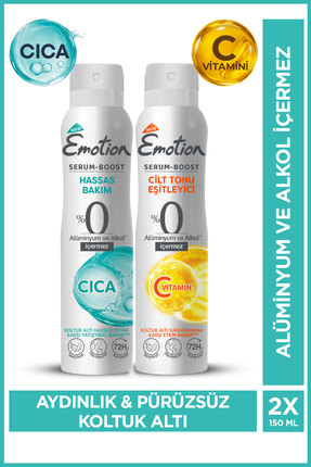 Emotion Serum Boost Koltuk Altı Hassasiyetine&Kararmasına Karşı Etkili Deodor...