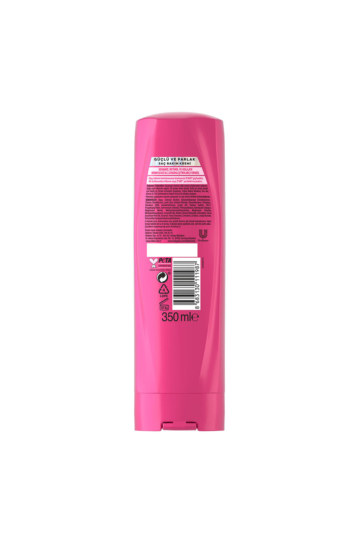 Saç Bakım Kremi Güçlü ve Parlak 350 ml x2 — SET.UNİ.2840 — تصویر 8 از 8