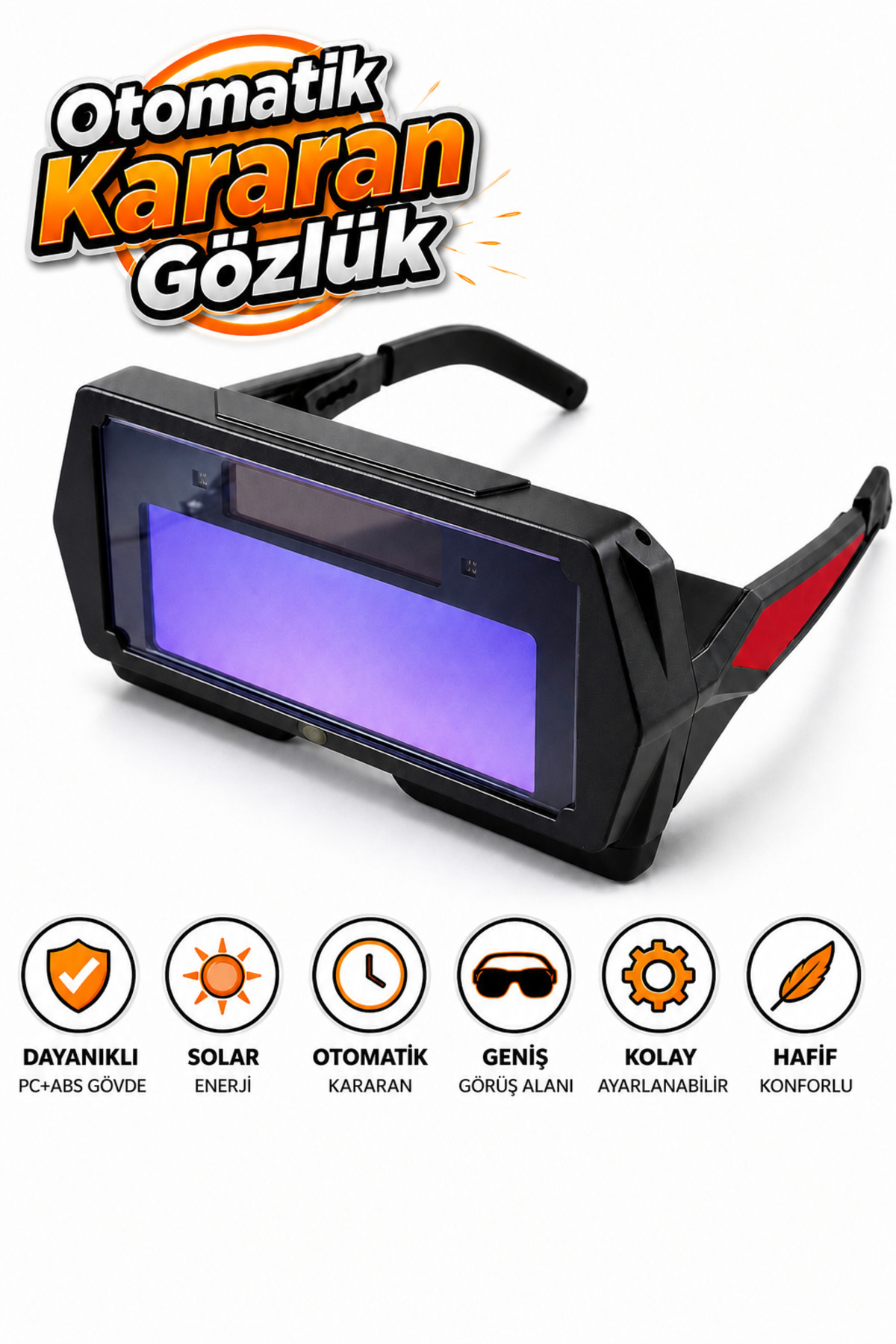 Auto Darkening Welder Goggles Welding Mask Protective Safety Goggles Welding