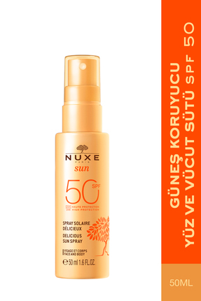 Nuxe Güneş Koruyucu Yüz Ve Vücut Sütü Spf 50