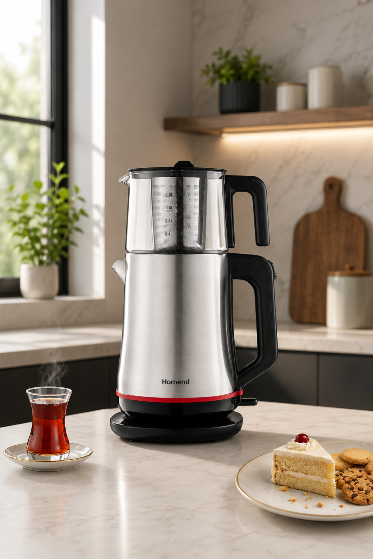 HOMEND Royaltea Elegant 1767H Çay Makinesi
