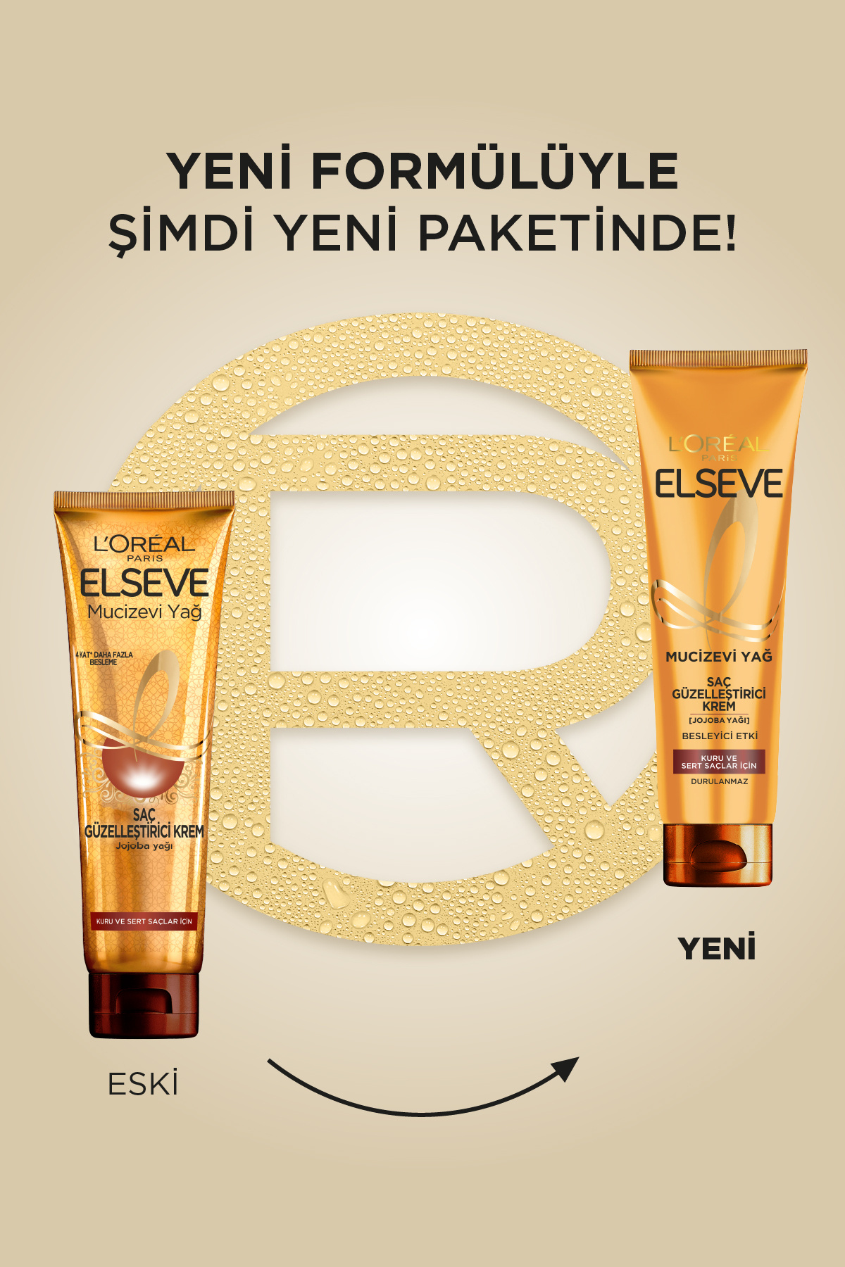 Mucizevi Yağ Saç Güzelleştirici Krem 150 ml Kuru Ve Sert Saçlar 3'lü Set — PKTMCZVYGKRMRUJHDY — تصویر 6 از 8